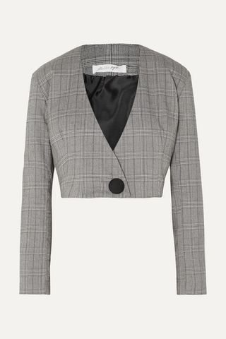 The Line By K + Ibina Prince of Wales Checked Woven Jacket