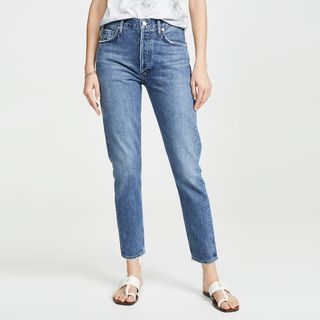 Agolde + Jamie High-Rise Jeans