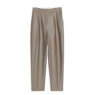 Arket + Wool Flannel Trousers