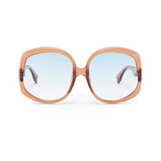 Le Specs + Illumination Square Acetate Sunglasses