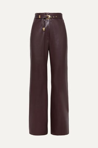 Nanushka + Kisa Vegan Leather Pants