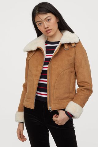 H&M + Faux Fur-Lined Jacket