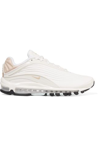 Nike + Air Max Deluxe SE Leather and Mesh Sneakers