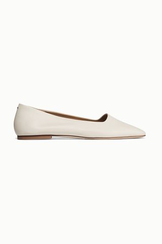 Aeydē + Beau Leather Ballet Flats