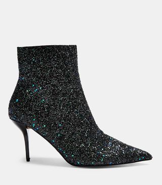 Topshop + Hey Sequin Point Boots