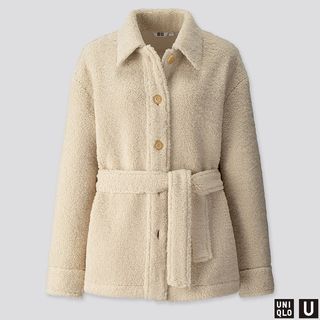 Uniqlo + Pile-Lined Fleece Short Coat