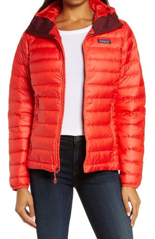 Patagonia + Quilted Water Resistant Down Coat