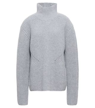 Ninety Percent + Ribbed Merino Wool and Cashmere-Blend Turtleneck Sweater