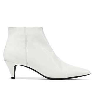 Iris & Ink + Selvie Patent-Leather Ankle Boots