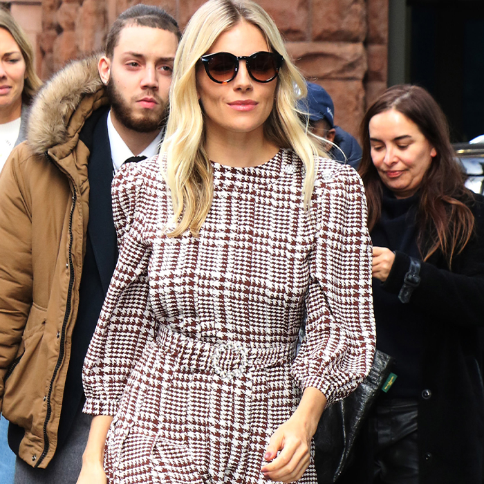 Sienna Miller Just Wore This Popular High Street Dress Trend Who