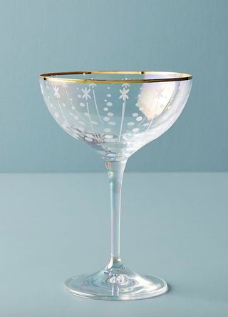 Anthropologie + Trudie Coupe Glasses (Set of 4)