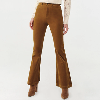 Forever 21 + Corduroy High-Rise Flare Pants