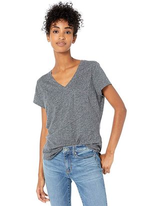 Goodthreads + Jersey Cotton Pocket V-Neck T-Shirt