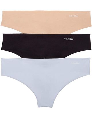 Calvin Klein + Womens Invsibles Thongs