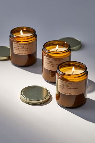 P.F. Candle Co. + Holiday Amber Jar Candle