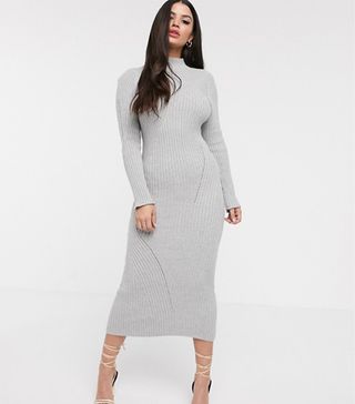 ASOS Design + Petite Maxi Knitted Dress