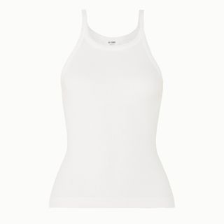Re/Done + Ribbed Cotton Jersey Tank