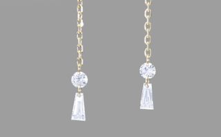 kataoka + Diamond Tassel Earrings