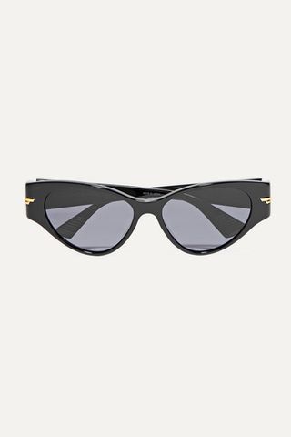 Bottega Veneta + Cat-Eye Acetate Sunglasses
