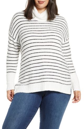 Caslon + Cozy Relaxed Turtleneck Sweater