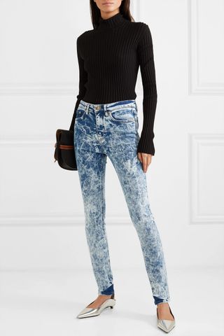 Victoria Beckham + High-Rise Skinny Jeans
