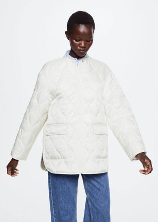 Mango + Oversize Quilted Coat