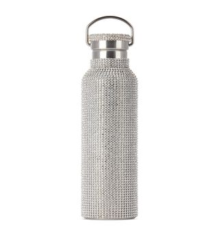 Collina Strada + Silver Rhinestone Water Bottle