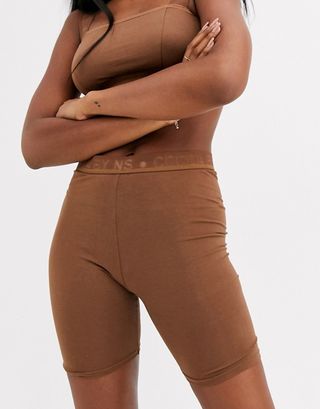 Nubian Skin + Cocoa by NS Legging Shorts