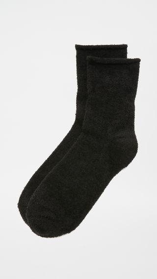 Plush + Rolled Fleece Socks