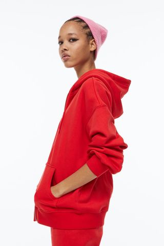H&M + Oversized Zip-Through Hoodie
