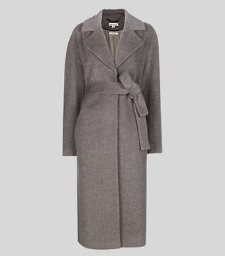 Whistles + Darcey Drawn Belted Wrap Coat