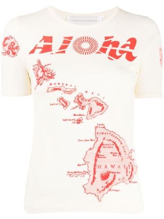 Victoria, Victoria Beckham + Aloha T-Shirt