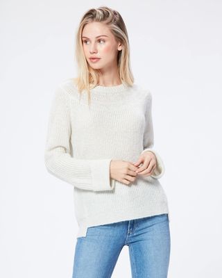 PAIGE + Baskin Sweater in White