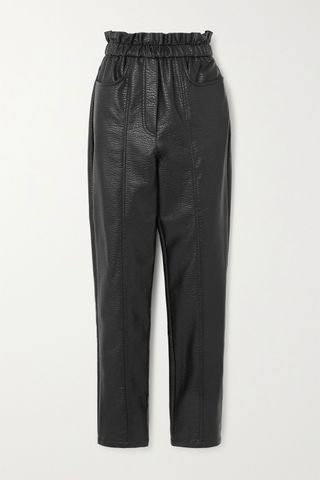 Philosophy di Lorenzo Serafini + Faux Textured-Leather Tapered Pants