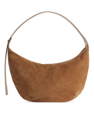 Arket + Curved Suede Bag