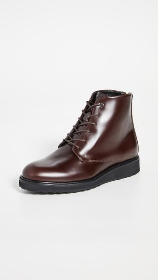 WANT Les Essentiels + Menara High Wedge Derby Boots