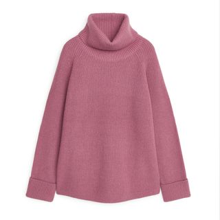 Arket + Relaxed Roll-Neck Sweater