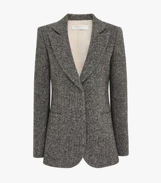 Victoria Beckham + Single-Breasted Soft Tailored Jacket