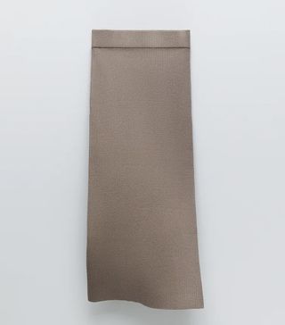 Zara + Long Knit Skirt