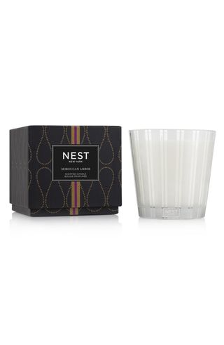 Nest New York + Nest Fragrances Moroccan Amber Three Wick Candle