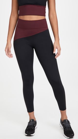 Bandier + X Alc Top Block Leggings