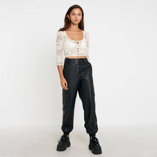 Urban Outfitters + Faux-Leather Pants