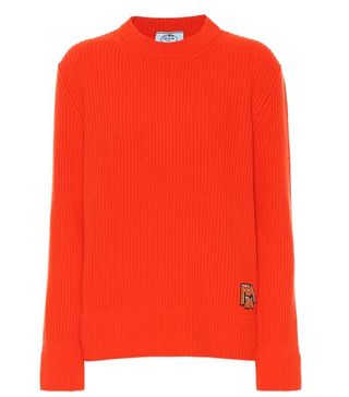 Prada + Ribbed Wool and Cashmere Sweater