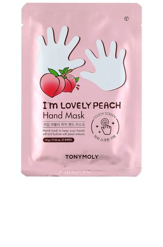 Tonymoly + I'm Lovely Peach Hand Mask