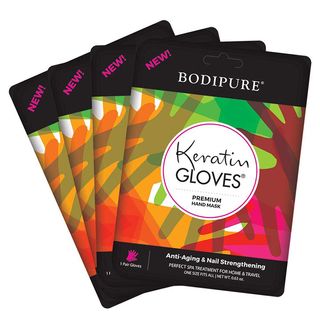 Bodipure + Keratin Gloves Premium Hand Mask (4-pack)