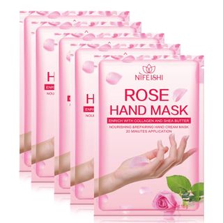 Purvigor + Rose Hand Peel Mask (5 Pack)
