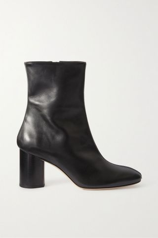 Aeyde + Alena Leather Ankle Boot