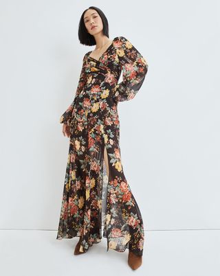 Veronica Beard + Avani Floral-Print Dress