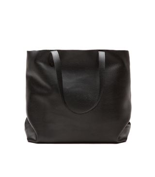 Cuyana + Classic Leather Tote in Black
