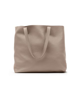 Cuyana + Classic Leather Tote in Stone